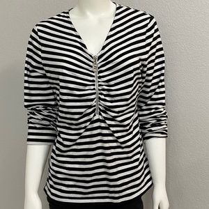 Michael Kors Ruched Front Top